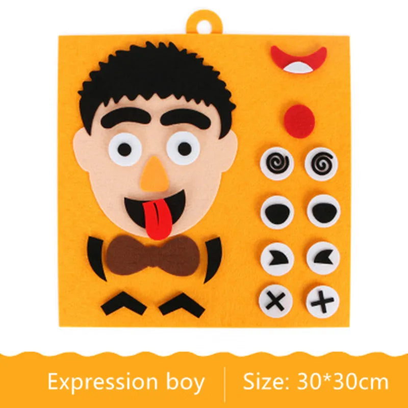 Facial Expression Kids Learning Educational Toys For Kids