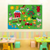 Felt Board Stories Set Montessori Ocean Farm Insect Animal Family Interactive Preschool Early Learning Toddlers Toys for Child