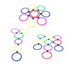 Outdoor Kids Physical Training Jumping Ring Set