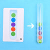 Clip Beads Test Tube Toys For Children Logic Concentration Fine Motor Training Game Montessori Teaching Aids Educational Toy