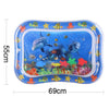 Baby Kids Water Play Mat Inflatable PVC Infant Tummy Time Playmat Toddler Water Pad For Baby Fun Activity Play Center