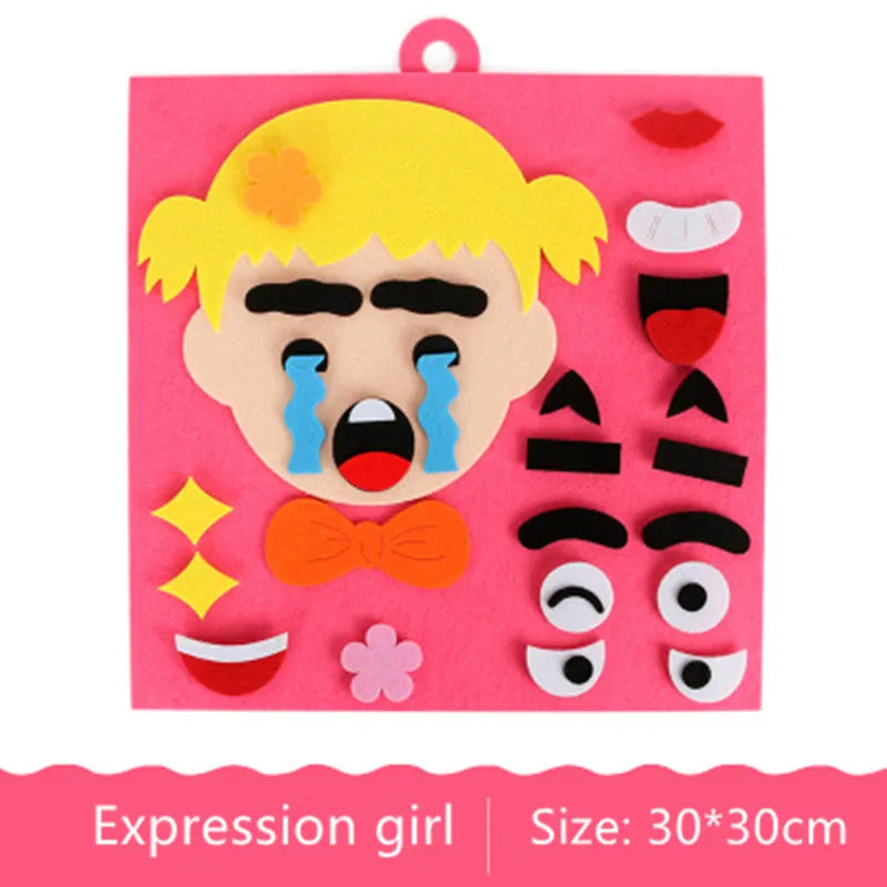 Facial Expression Kids Learning Educational Toys For Kids