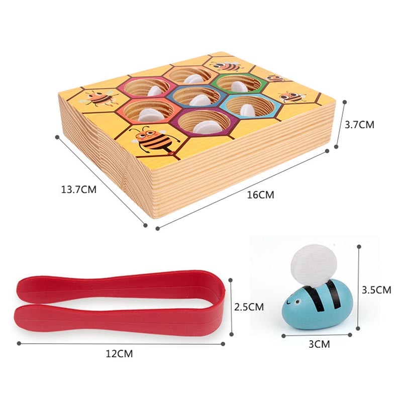 Montessori Bee Trap Game