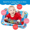 Baby Kids Water Play Mat Inflatable PVC Infant Tummy Time Playmat Toddler Water Pad For Baby Fun Activity Play Center